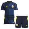 Camisolas Escócia Criança Euro 2024 1º Equipamento Principal Manga Curta